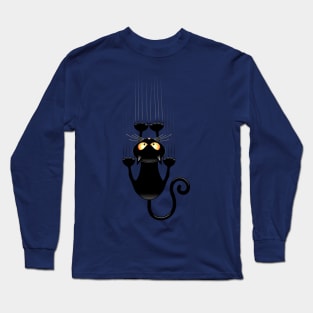 Black cat Long Sleeve T-Shirt